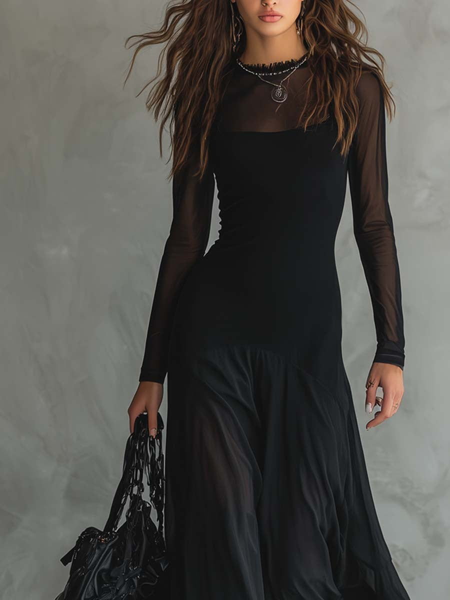 Mia – Elegantní Maxi Šaty