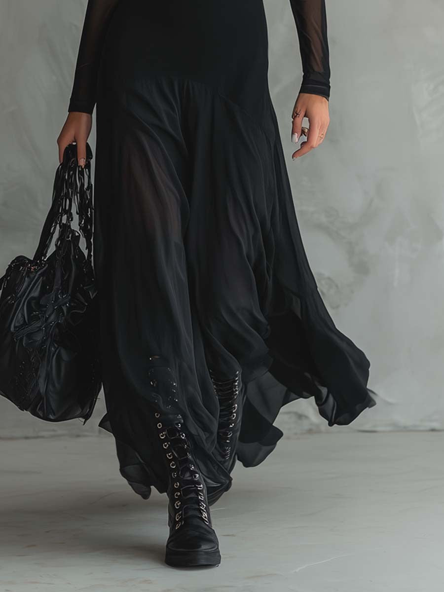 Mia – Elegantní Maxi Šaty