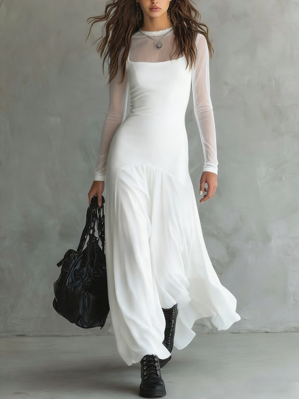 Mia – Elegantní Maxi Šaty